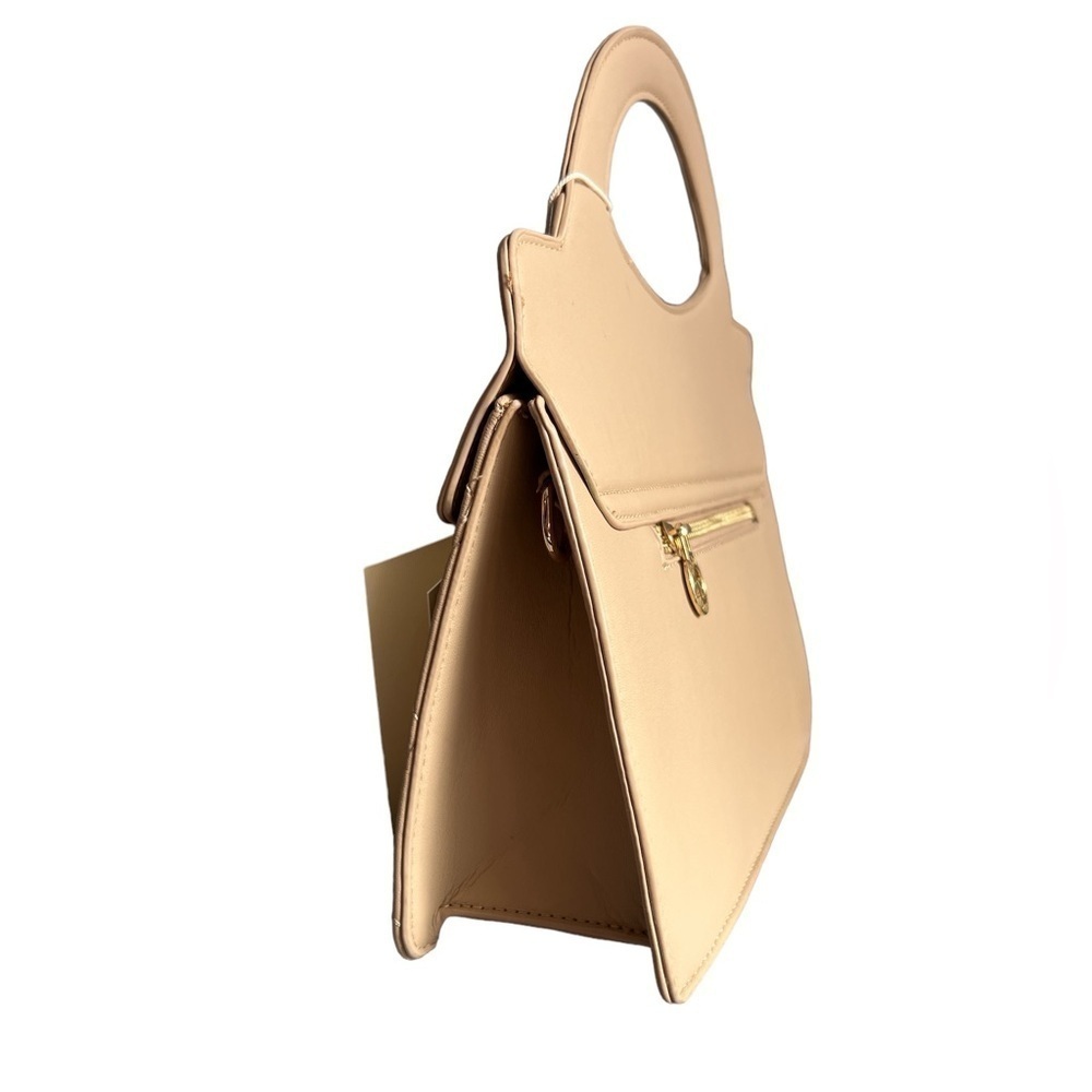 NWT Valentino Orlandi Quilted Lunchbox  Bag with Crossbody Strap - Picture 6 of 10